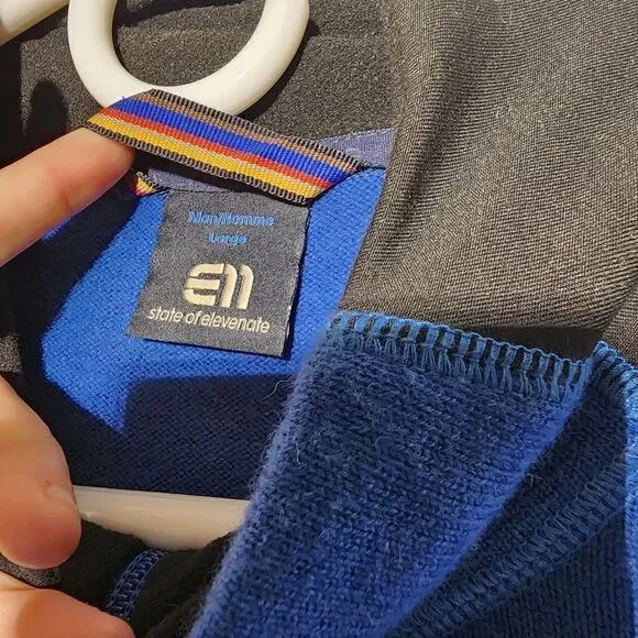 STATE OF ELEVENATE wool zip up - Picture 4 of 5